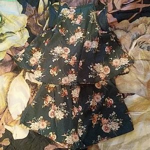Rue 21 floral romper
